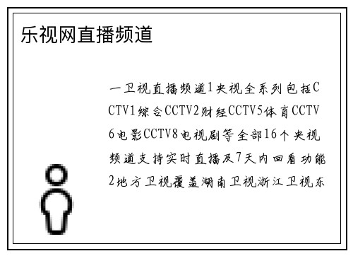 乐视网直播频道